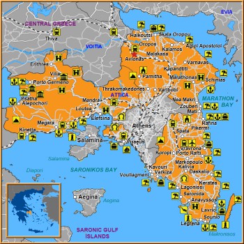 Map of Avlonas Map