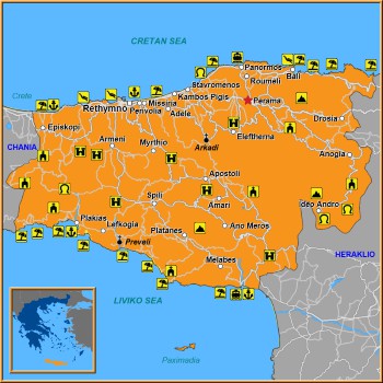 Map of Perama Map