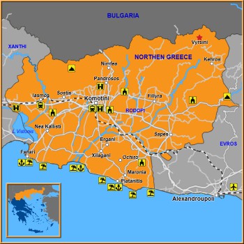 Map of Vyrsini Map
