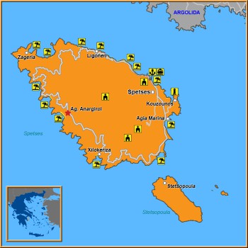 Map of Agioi Anargiroi Map
