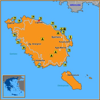 Map of Ligoneri Map
