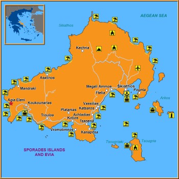 Map of Agia Eleni Map