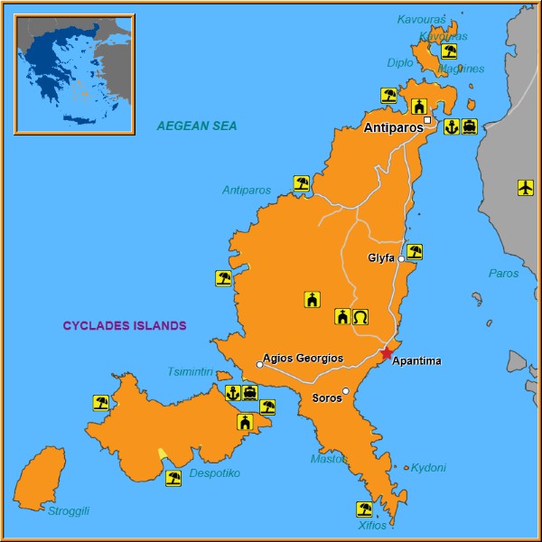 Map of Apantima Map