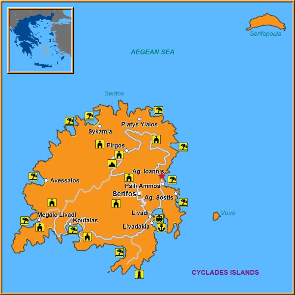 Map of Agios Ioannis Map