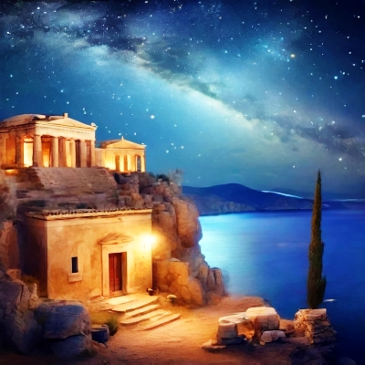 Decorative picture of Greece