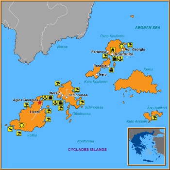 Map of Agios Georgios Map