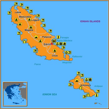 Map of Gaios Map