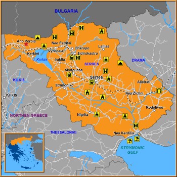 Map of Ano Poroia Map