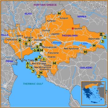 Map of Sochos Map
