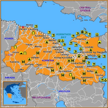 Map of Derveni Map