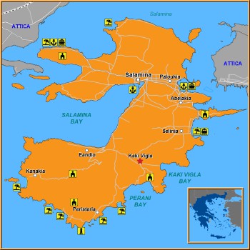 Map of Kaki Vigla Map