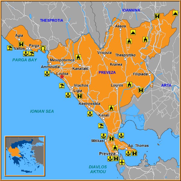 Map of Loutsa Map