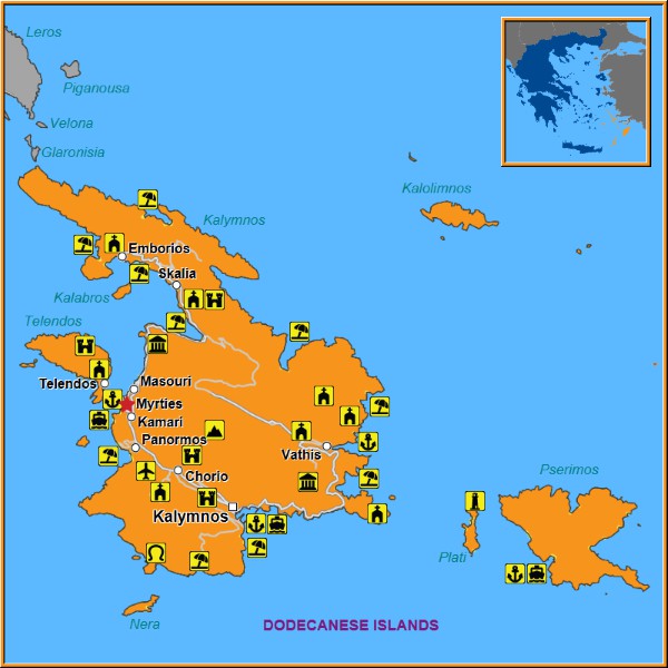 Map of Myrties Map